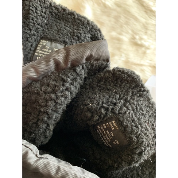 COACH SAGE SZ 8B BLACK NYLON/LEATHER WATERPROOF LINED COLD WEATHER BOOTS, SNOW - Picture 8 of 9